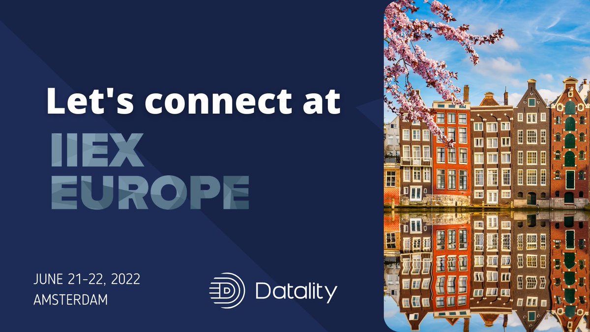 datality's tweet photo. 📗@Greenbook's #IIEX is on the corner and our Partnership & Collaboration Leader Nicolai ( @nicmeln ) will be there!
Reach him out and learn how #Datality brings #mrx to #Web3. https://t.co/kXSZ4vwfk7