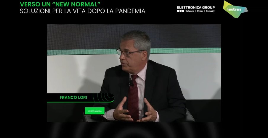 ELTGrp's tweet photo. Franco Lori (CEO @Virostatics): All'inizio quando è arrivata questa tecnologia delle onde elettromagnetiche eravamo scettici. Abbiamo però visto e testato che funzionava. Lo scetticismo alla fine si è trasformato in entusiasmo.
#VersoUnNewNormal #ELT #LendLease #tecnologia https://t.co/UbRAh7u5o9