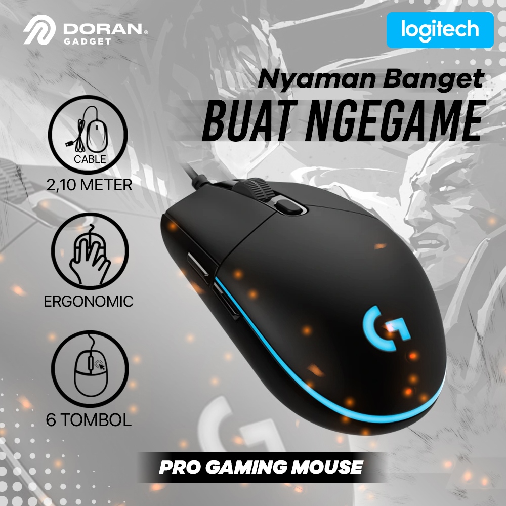 dorangadgetid's tweet photo. Bermain game lebih pro adalah impian para Gamers, dengan menggunakan produk Logitech G PRO kamu bisa bermain game seperti Profesional Gamer!
Tunggu apalagi sobat Doran, dapatkan hanya di Doran Gadget!! 😎✨
#Dorangadget #Mouselogitech #logitechgpro #mousegaming https://t.co/zpdYOSkbog