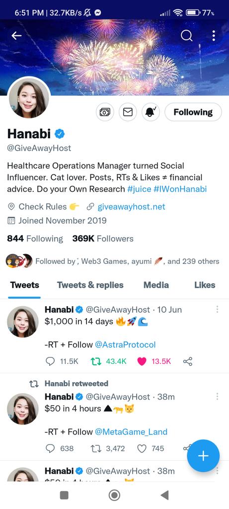 WilmerAlimpuyo7's tweet photo. @jiims @rogin03 @JamesB_65 @TJCobain @GiveAwayHost @furrincrypto Done https://t.co/Bwa8Qa7etb