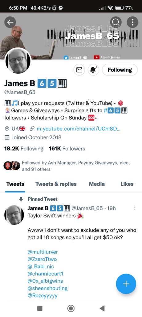 WilmerAlimpuyo7's tweet photo. @jiims @rogin03 @JamesB_65 @TJCobain @GiveAwayHost @furrincrypto Done https://t.co/Bwa8Qa7etb