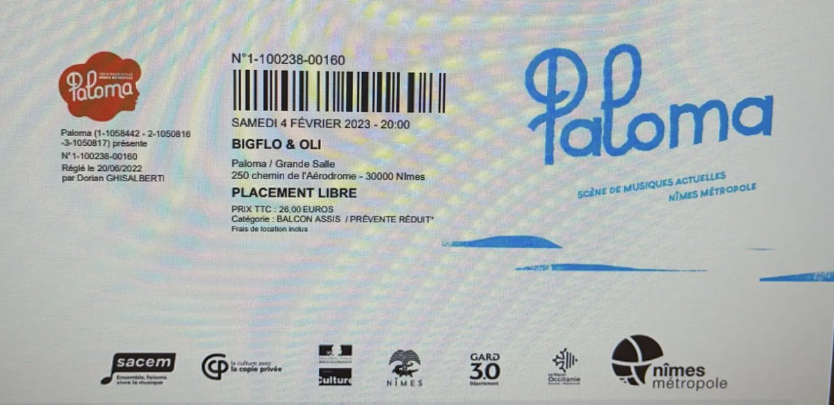 Emma_Sgr30's tweet photo. @bigfloetoli RDV LE 04/02/2023 pour un show de fouuu !! Tellement hâte !!! Qu’est ce que l’attente va être longue🥺🫶🏼 #LESAUTRESAVANTNOUS🥰 https://t.co/G2eZWDJTSB