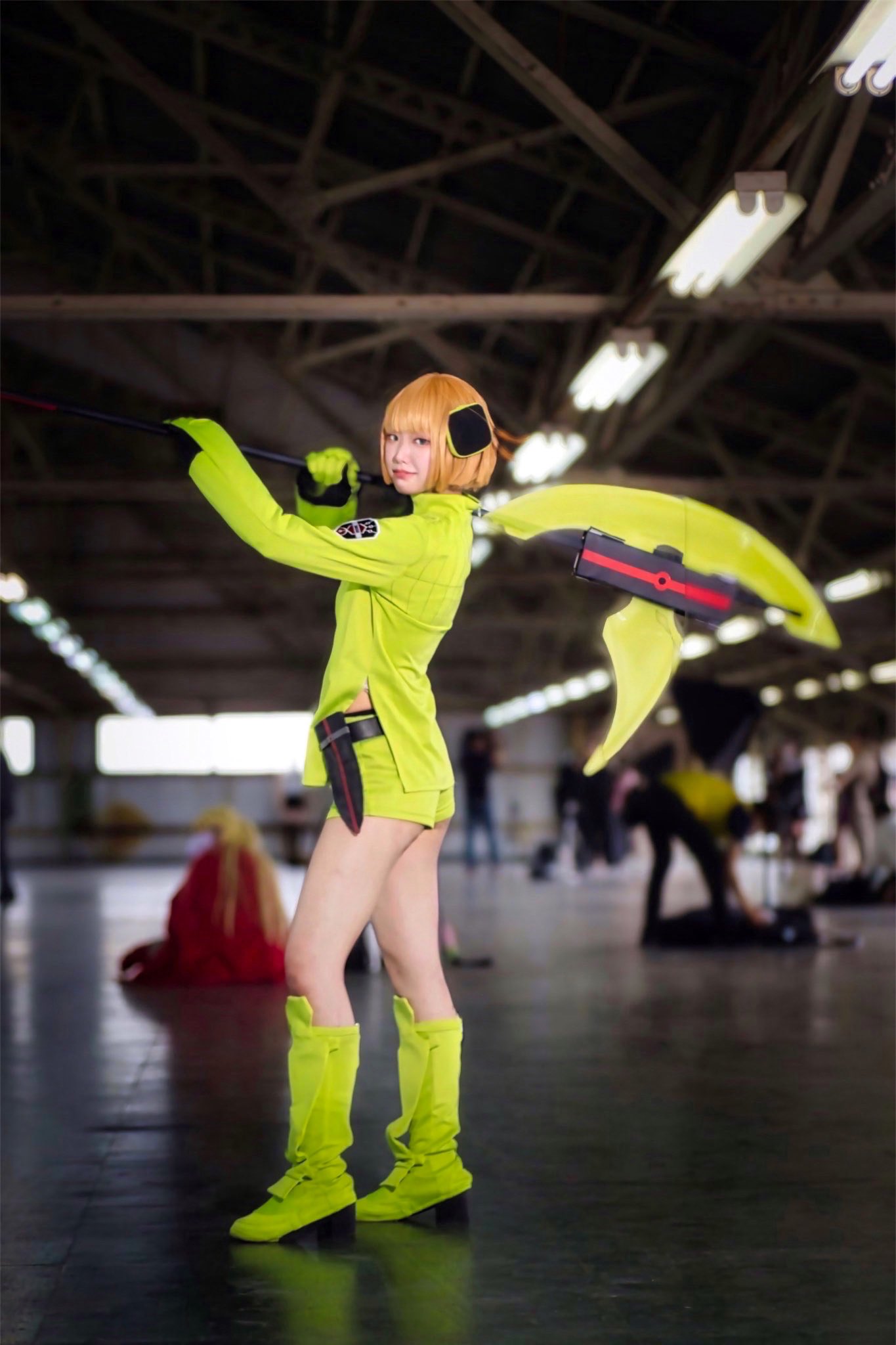 最大70%オフ! ワールドトリガー 小南桐絵 双月 コスプレ 武器