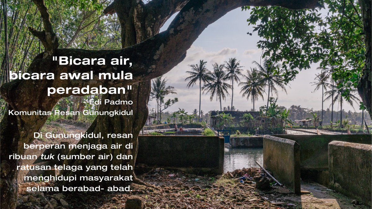 infoFKY's tweet photo. Tentang resan dan matinya sumber air di zona hidup mereka, dalam catatan bersama Komunitas Resan Gunungkidul
Baca selengkapnya di https://t.co/hhNe07c9QK 🔗
#FKY #FKY2021 #culturalfestival #sosok
#resan #resangunungkidul #konservasisumberair https://t.co/gOiNBg2vX4