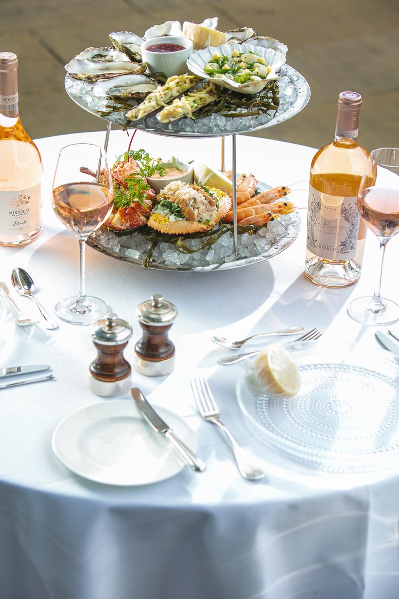 Start the week in style and join us for a celebration of seafood and rosé with <a href="/maisonmirabeau/">Maison Mirabeau – Créateur de Rosé</a> 🥂 Head to the website to view our new menu and to book a table on the terrace this week.