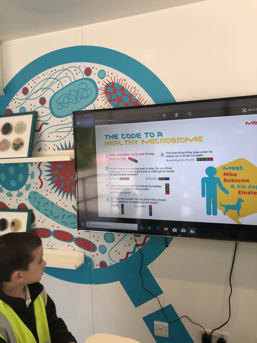 Mrs_Loves_Class's tweet photo. A huge thank you to Merck for an amazing visit to the Curiosity Cube. P3 had a wonderful time learning about healthy microbiome through different STEM experiments 🧪 🔬🧫 @livivillagePS @WL_STEM https://t.co/ZZB7kdCVSp