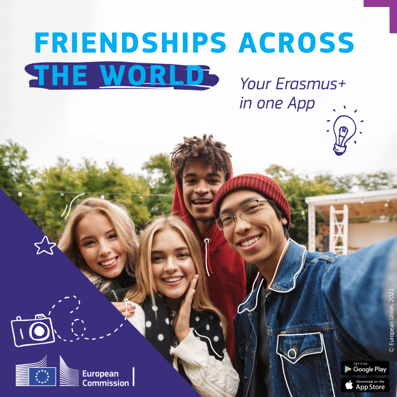 EUErasmusPlus's tweet photo. Erasmus+ exchanges are about meeting new people and cultures.

The #ErasmusApp allows you to read the amazing Erasmus experiences of other students and to share your own. 

You can also share and read tips &amp; tricks!

➡️ Your Erasmus+, now in one app!