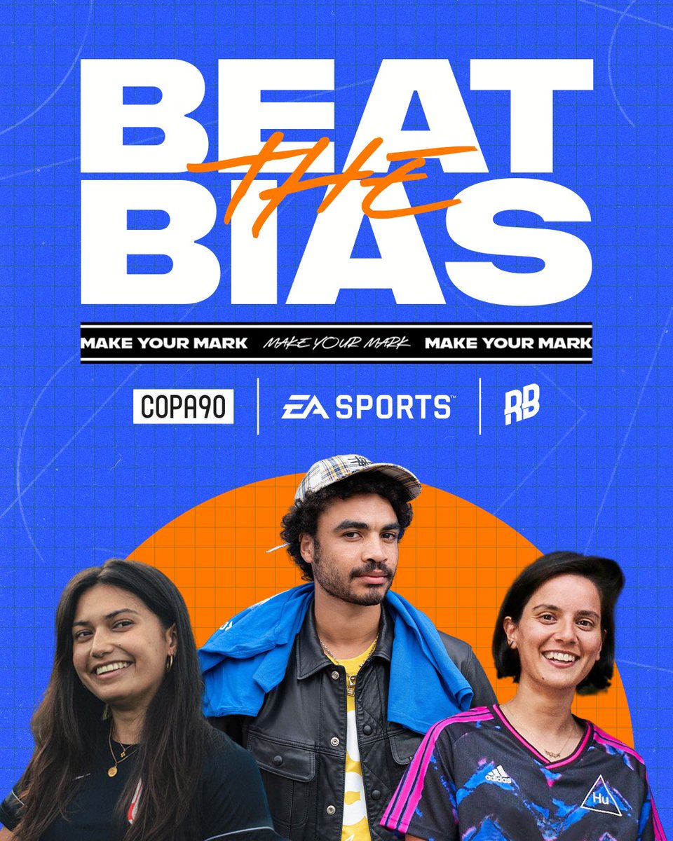 🚨Know anyone who dreams of working in the world of football culture? 🚨

If so, we’ve got something great for you…

<a href="/Copa90/">COPA90</a>'s Beat the Bias internship programme, in partnership with <a href="/EASPORTS/">EA SPORTS</a>, is back ⚽⚽
