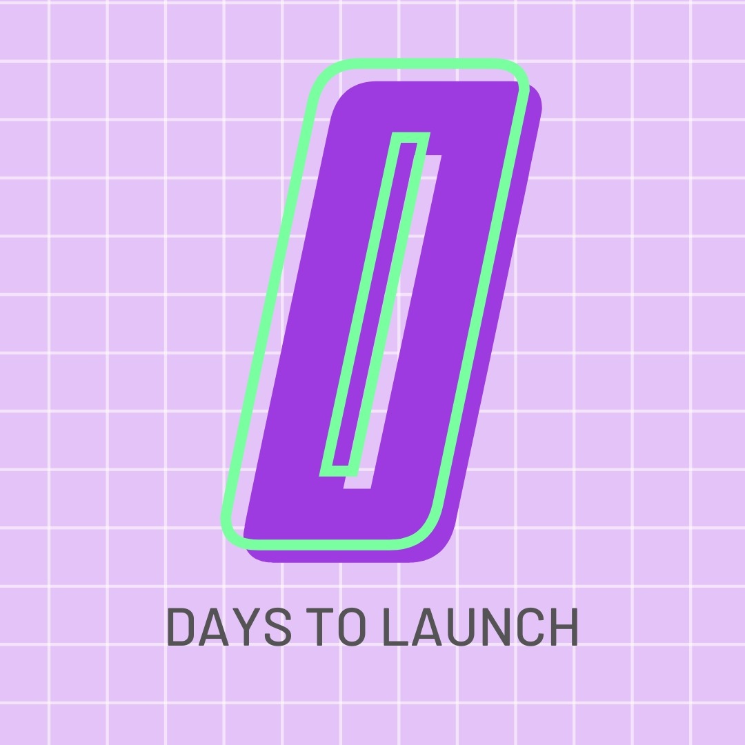 The Dry launch is... TODAY! There's just 5 hours left until we begin sharing all of our amazing content with you.