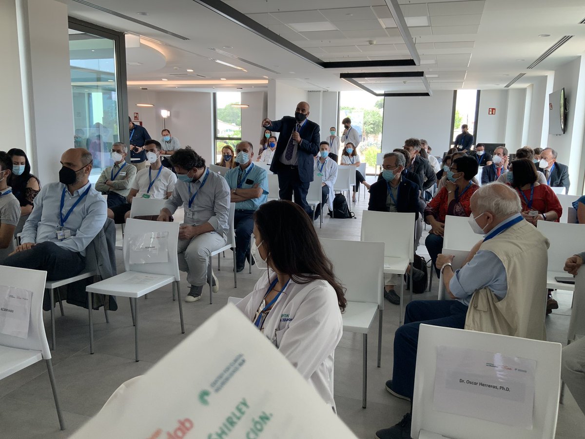HMadronos's tweet photo. Gran interés, muchas preguntas y opiniones compartidas con los ponentes en la mesa redonda de la sesión “Métodos emergentes en neurorrehabilitación” durante la celebración del simposio conjunto #HLM y Shirley Ryan AbilityLab #HLMSRALAB https://t.co/y5TfdBNfpa
