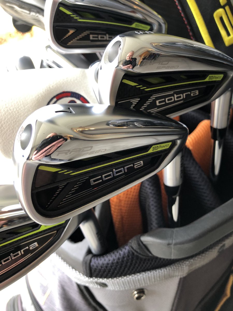 AndrewDeG's tweet photo. Representing ⁦@PUMAGolf⁩ and ⁦@cobragolf⁩ at a tournament today https://t.co/5NEMDiExZ3