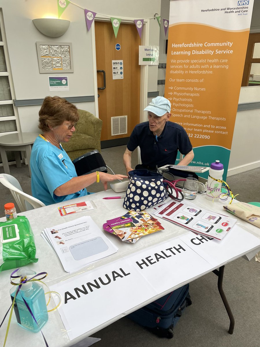 Our fabulous week of events for #LDWeek22 started today at <a href="/Aspire_Living/">Aspire Living</a> we are thrilled to have <a href="/Markyates1964/">Mark Yates💙</a> <a href="/NatalieHWHCT/">Natalie Willetts</a>  and <a href="/SusanHarrisHACW/">Susan Harris</a> joining us today in Hereford #LearningDisabilityWeek2022 #lovingdayslikethese #abilitynotdisability