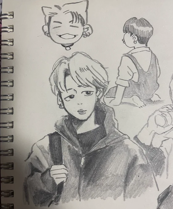 鉛筆タノスィ〜!!!!
#btsfanart 