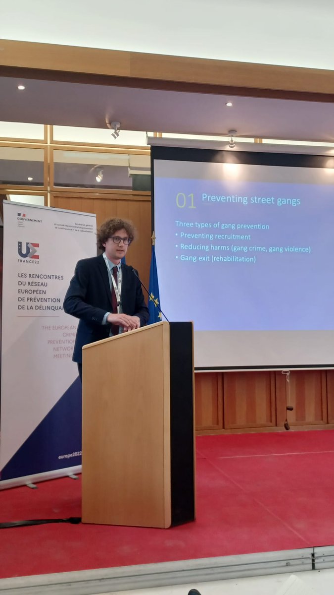 SG_CIPDR's tweet photo. Lancement de notre conférence dédiée à la prévention de l'entrée des jeunes dans les bandes.  Second rendez-vous @SG_CIPDR, avec @EUCPN , dans le cadre de #PFUE2022. "Une journée pour déboucher sur des réalisations concrètes et briser les logiques d'embrigadement" @Gravel91 https://t.co/5TLcEgbrNp