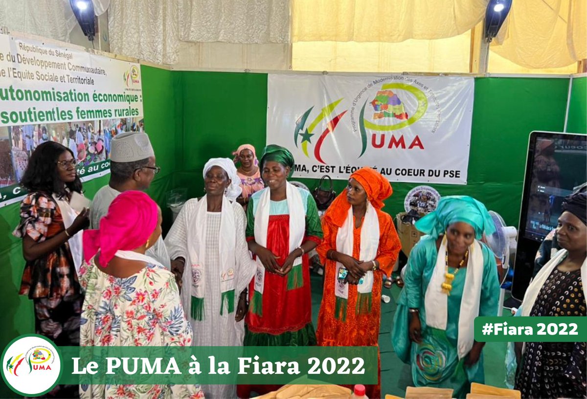 ProgrammePuma's tweet photo. #promotioneconomique #fiara2022 Le coordonnateur du PUMA Moussa Sow salue la qualité des produits présentés par les femmes transformatrices des zones frontalières.
En savoir plus https://t.co/4ZITpHTE1n https://t.co/boUAisviSt