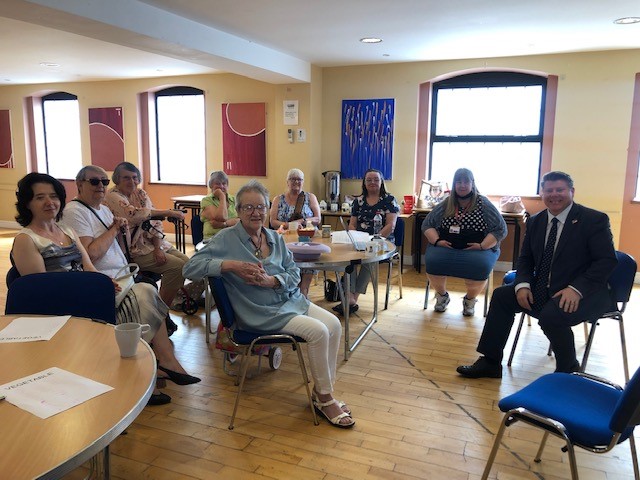We had a visit from Dean Russell MP, he was very informative and engaging. He interacted with our members and answered lots of their question. Good visit!