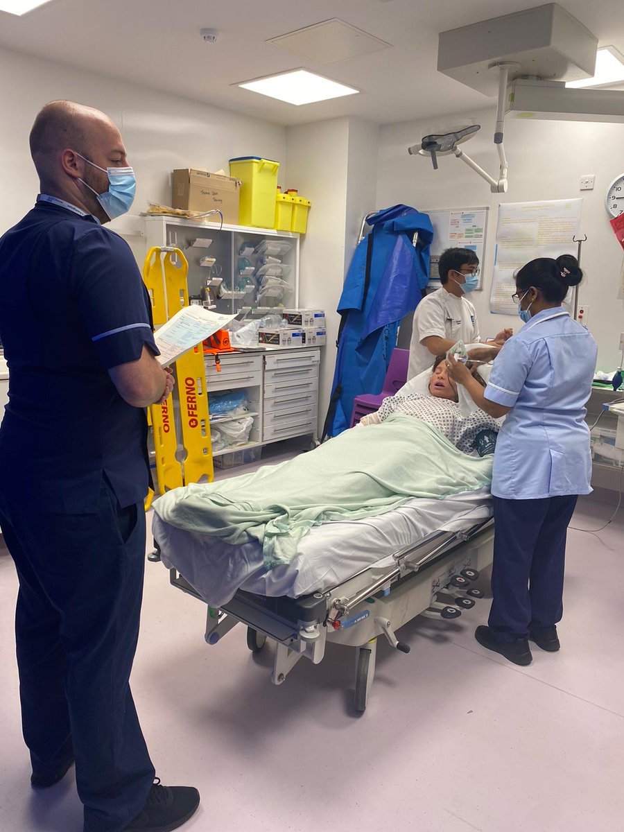 Acute_Care_Team's tweet photo. Simulations today at Wythenshawe ED. Great to see the Staff Nurses immersing into Simulations!  @Jake_Acute_Care @paulbutty1 @EmergencyDepar2 @mrs_flatley #Simulation #MFT #safespacetolearn https://t.co/8HtzY9wF0V