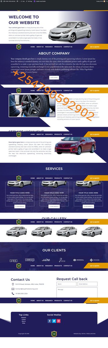 day_walke's tweet photo. @Kiss100kenya Hi
Are you looking for an expert to create, design, redesign or revamp your old site into an amazing professional new website?

Let me know if you are looking for a cost-effective solution for any of the above services. If interested, please ping me back.. https://t.co/L1hMvHIi88