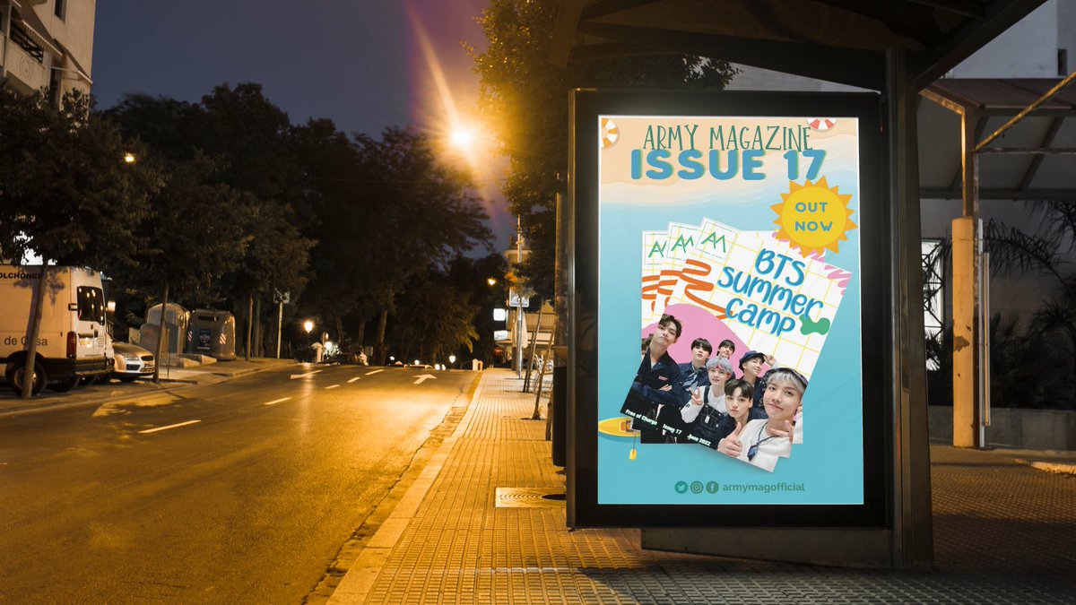 ARMYMAGofficial's tweet photo. BRING THE SLANG

In our @BTS_twt x #BTSARMY universe, there are a lot of words that have a special meaning to us!

Our new #BTSSummer themed #ISSUE17 explains some of these special terms that we use on a regular basis!☀️

Refresh your memory now!👇
🔗https://t.co/EpUNRECqlb

#BTS https://t.co/iIvalwI9YK