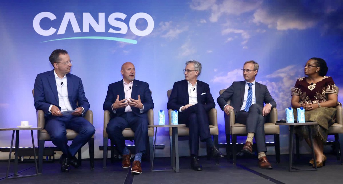 CANSONews's tweet photo. #Sustainability is the current hot topic for the #aviation industry.

But what does #ATM need to do to fast track the sustainability efforts?

Representatives from @FAANews @thalesgroup @ATNSSA @EU_Commission are discussing this pressing matter in a panel moderated by @LVNL https://t.co/FSCVfAyQCe