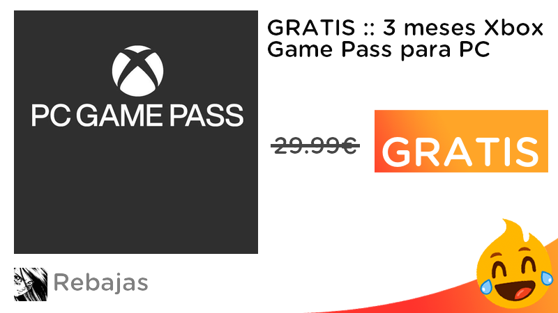 chollometro's tweet photo. Amantes de Xbox! GRATIS :: 3 meses Xbox Game Pass para PC ➡️ https://t.co/KM4hgZpBBx https://t.co/7S1n1yLYMM