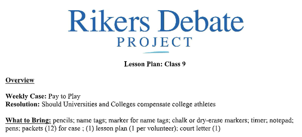 This weekend, our students at the AMKC vets unit had a lively debate on the topic "Resolved: Should colleges have to compensate NCAA athletes?" Each debater gave 3-4 minute speeches, plus rebuttals. They loved the topic, and can't wait to do more debates!