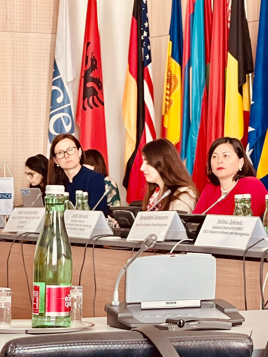 @CenterCve contributed on behalf of 🇦🇱 to @OSCE Conf. on 10 Years of a 'Comprehensive Approach to P/CVE-Good Practices & Evolving Challenges'. The aim of the #OSCE #LIVE program is to strengthen community resilience to VE & radicalization that leads to terrorism.#VERLT #UnitedCVE