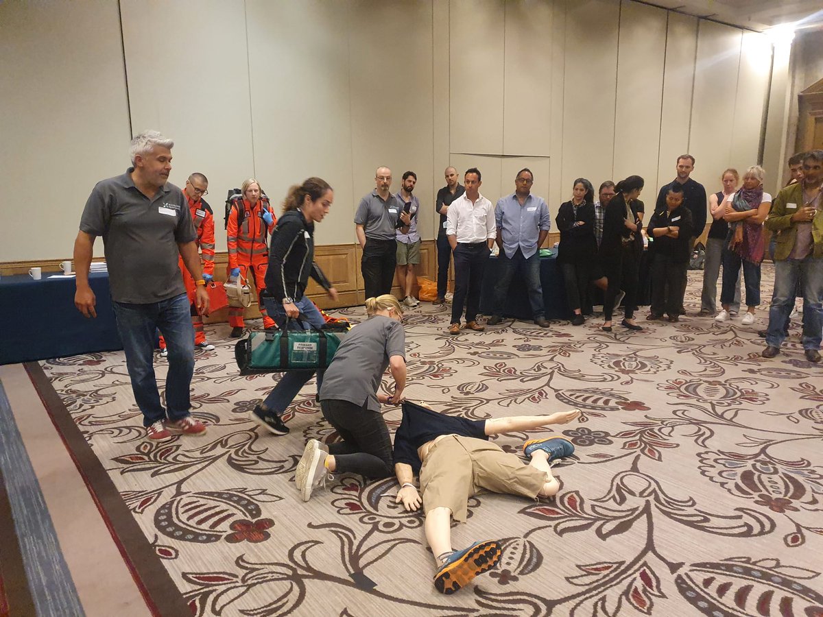 Preparing for a Mass Casualty Event. Preparation is key. How to prepare, how to learn. Together. Relevant for all. 
Brilliant day so far @sussextrauma @SussexTraumaNet @airambulancekss