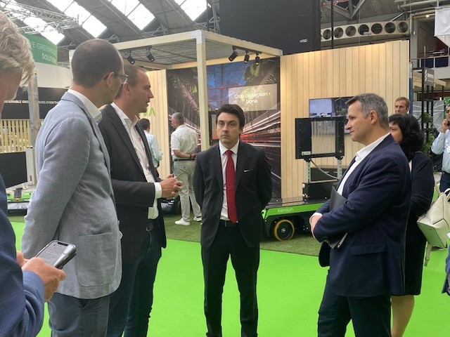 BOALSystems's tweet photo. At #Greentech2022 BOAL Group was honoured to welcome the official #delegation of #Bulgaria with deputy #ministers @IvanHristanov and @MomchilNekov  to our stand. Thank you for visiting us! https://t.co/v1Ir6DBDFk