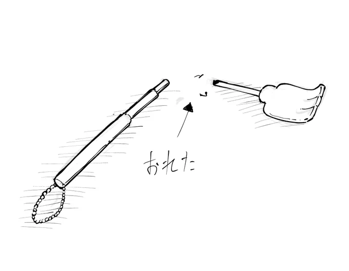 家にある唯一ある孫の手
伸縮する携帯用孫の手が壊れた 