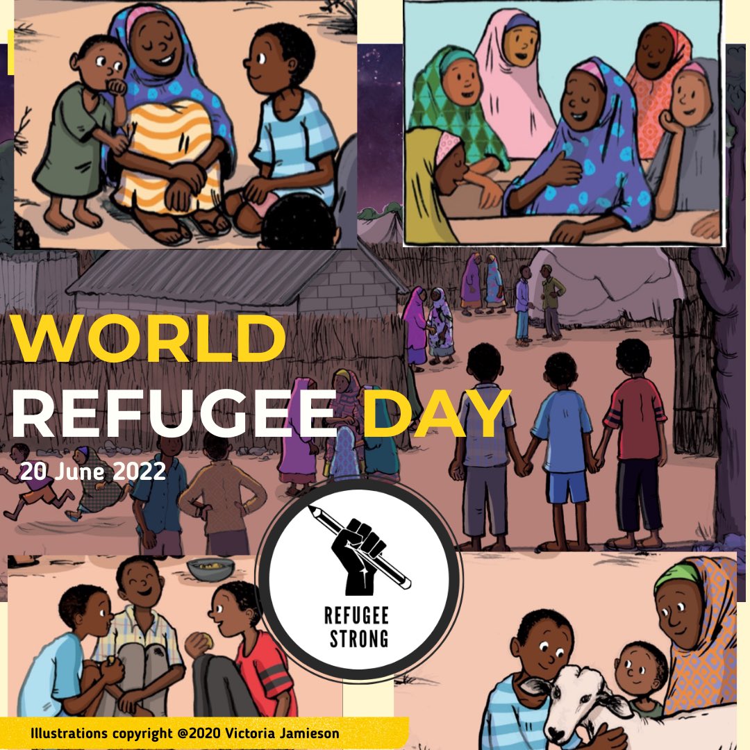 refugee_strong's tweet photo. This World Refugee Day we are getting ready to celebrate the grand opening of our library in Dadaab. We look forward to filling it with books and resources for this amazing students.#WorldRefugeeDay #IStandWithRefugees #Refugees @dantey114 

https://t.co/TgFbmO3KM5 https://t.co/DlSxk626Lb