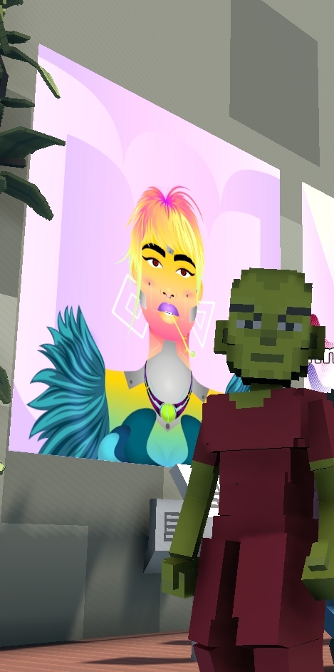 hewpro5555's tweet photo. @TheSandboxGame @worldofwomennft I just participated in the #TheSandbox weekly contest for a chance to win 200 mSAND! I found the art piece, check out my screenshot below!
👇 https://t.co/g6OVWW0OPT