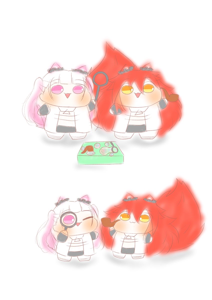 munimayomogi's tweet photo. たんていにへんしん！
탐정으로 변신!

#ラストオリジン　#라스트오리진 https://t.co/b4BNgPdImt
