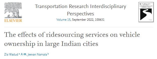 ZiaWadud's tweet photo. The evidence on the effects of #ridesource #rideshare #uber #OLA on vehicle ownership is still emerging. New paper shows that the growth in ownership has slowed in large #Indian cities https://t.co/ZCtmE7obgt But in Bangladesh motorcycle ownership went up. https://t.co/y8Y8HJk2E1 https://t.co/bDMzk6pFOw