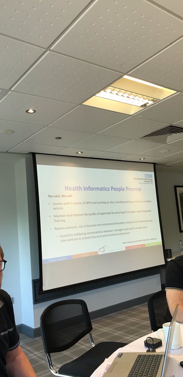 Fantastic morning with some of the Health Informatics Team. #TeamBTH