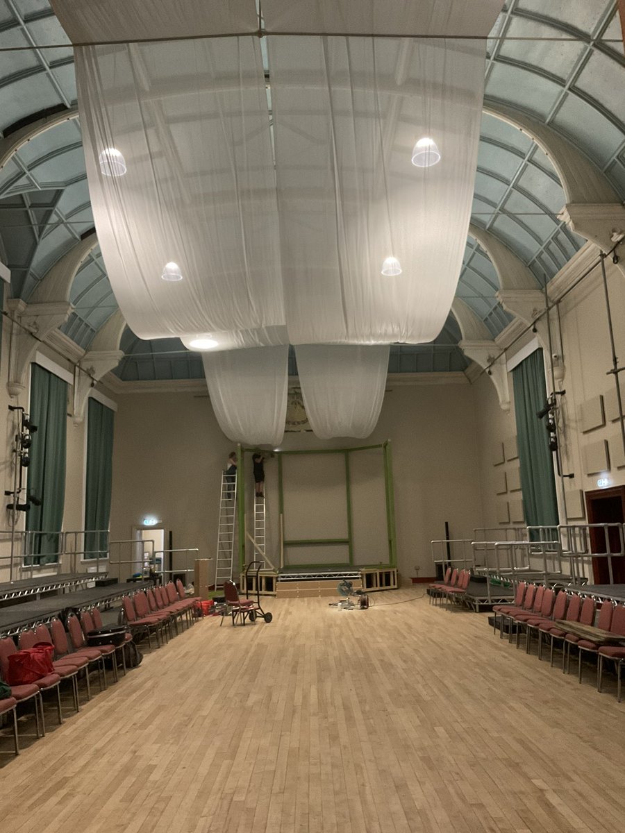 conrad nelson (@ctbnelson) on Twitter photo Preparing Fenton Town hall for The Card @claybodytheatre opens in just over a week! Preparing Fenton Town hall for The Card @claybodytheatre opens in just over a week!