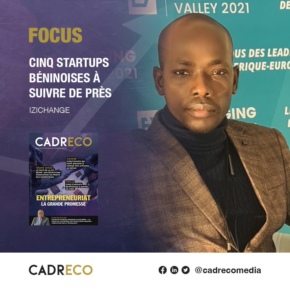 Dans une Afrique en pleine mutation technologique, cette la startup béninoise <a href="/IZIchange/">IZICHANGE</a> propose une solution qui comble un besoin existentiel des populations, en surfant sur une tendance mondiale.

Découvrez Izichange dans le nouveau #CADRECO sur cadreco.media/magazines #wasexo