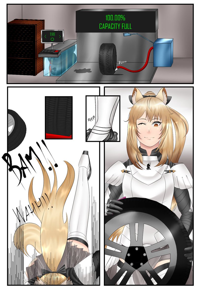 BornToBeEmon YCH (88) on X: Blemiloons! Page1 Remember everyone,always  watch your step even in a simple work! page2 will release soon! Commission  by @Puffobsession See early Page and other in here :