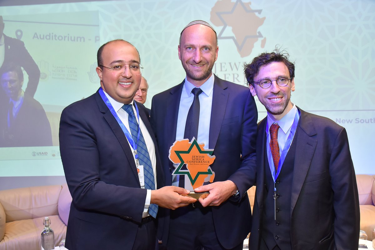 AmericanSephard's tweet photo. .@OfficialMimouna has "become a major player in civil society" ~@Mhoenlein1 talking about the #ASF &amp; Mimouna's 2nd #JewishAfrica Conference (#JAC) @PolicyCenterNS in Rabat, Morocco on @talljewishradio/@NachumSegalNet 
https://t.co/D0WdrzjXI9 (~1hr49min) https://t.co/hcrzUqW742