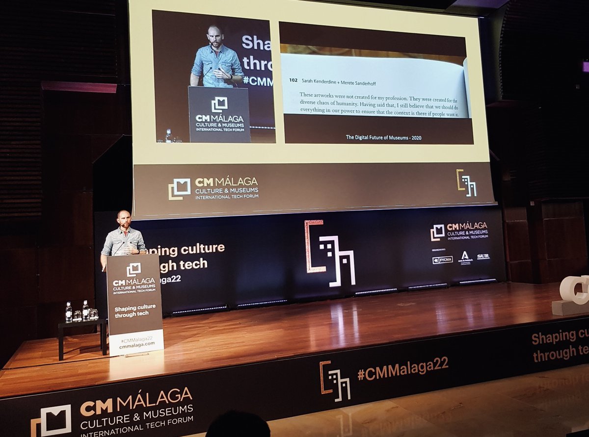 drkeir's tweet photo. For my #CMMalaga22 talk on (digital) trends in museums &amp; culture, I made a list references so people could listen without taking notes or photos. Sharing more widely here :) https://t.co/qya6pBK4Lc 
#musetech #futures #citations https://t.co/537uLTTl6t