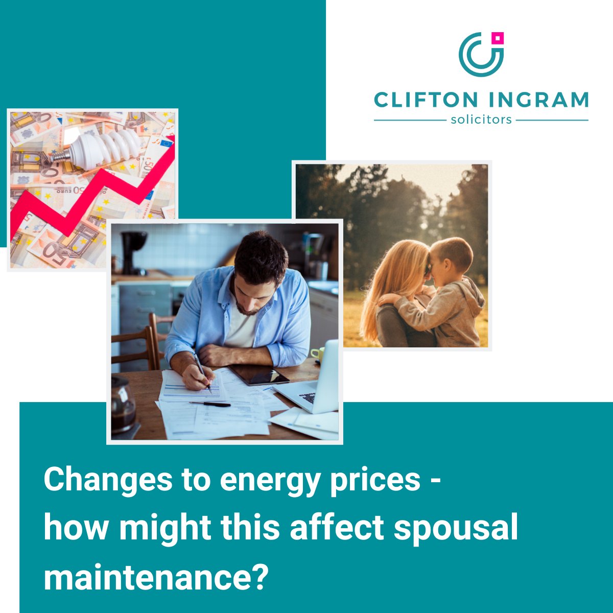 With the rapid rise in energy costs impacting families, many people are questioning how this may affect spousal maintenance. 

To find out more information on how this may affect you, take a look at our article: cliftoningram.co.uk/news/latest-ne…