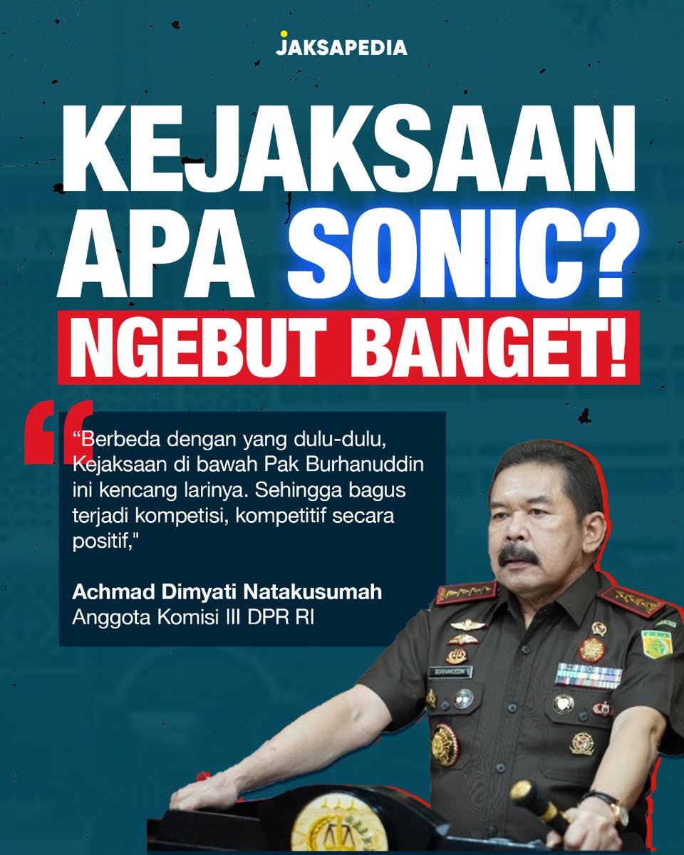 jaksapedia's tweet photo. Emang paling beda deh, @KejaksaanRI tuh mainnya sat set sat set biar cepet #KejaksaanBerantasMafia
Siap2 nih para koruptor tinggal nunggu giliran #BerantasMafiaKorupsi https://t.co/hpKup3Tqiq