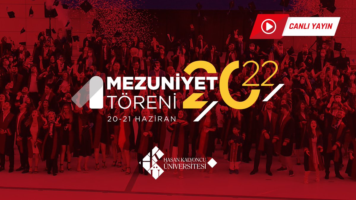 2021-2022 Akademik Yılı Mezuniyet Töreni için tüm hazırlıklar tamam! 🎓

2022 Mezuniyet Töreni'nde "1535" <a href="/hkunv/">Hasan Kalyoncu Üniv</a> mezunu 20-21 Haziran'da keplerini atmak için hazırlanıyor!

Youtube canlı yayın linki; youtu.be/WLW3YSkiggQ

#HKÜ2022
#hkunv