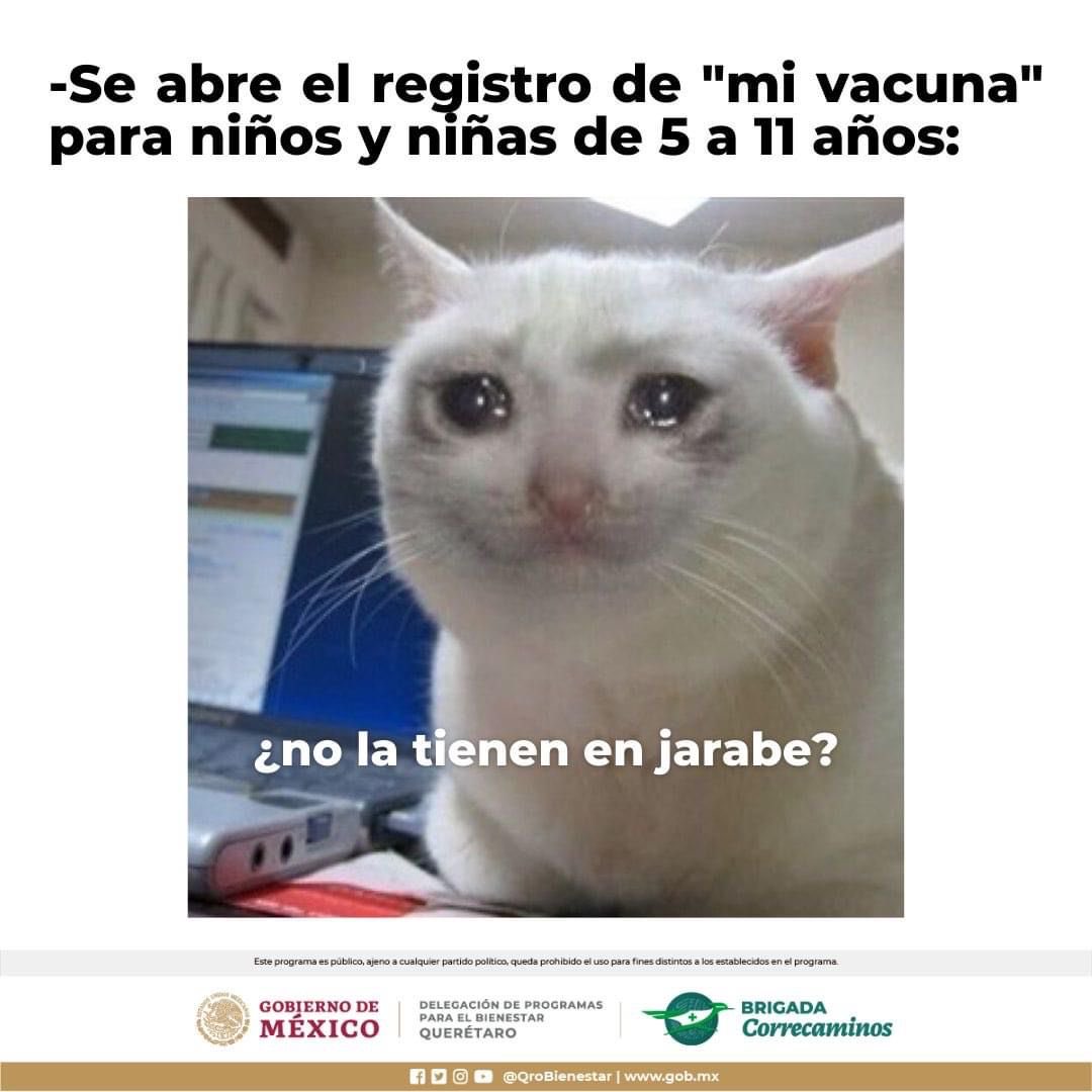EricPachecoB's tweet photo. Así convocan a vacunar a niños de 5 a 11 años contra el covid. 😁 https://t.co/wlYjhsUnIX
