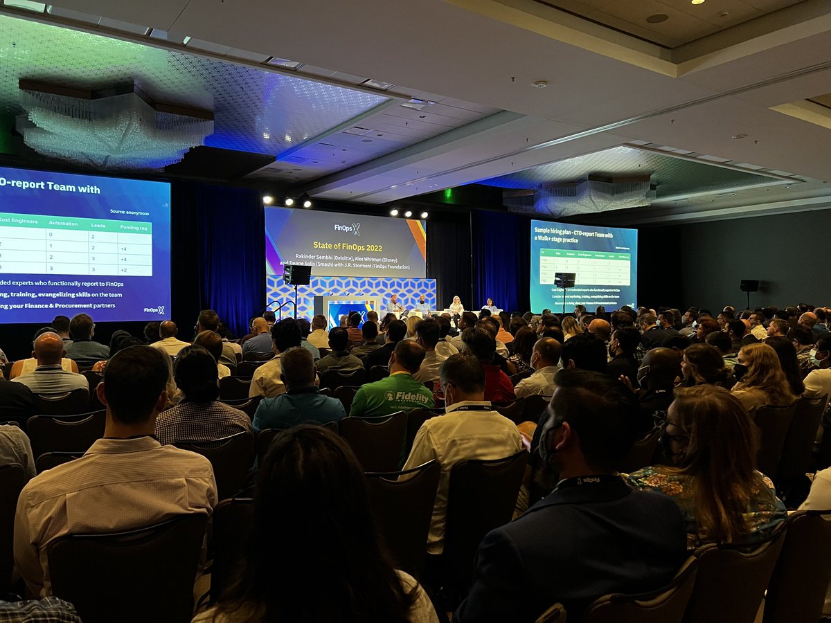 linuxfoundation's tweet photo. WOW! What a crowd at #FinOpsDay 2022! #ossummit @FinOpsFdn https://t.co/Cio0xtbIpU