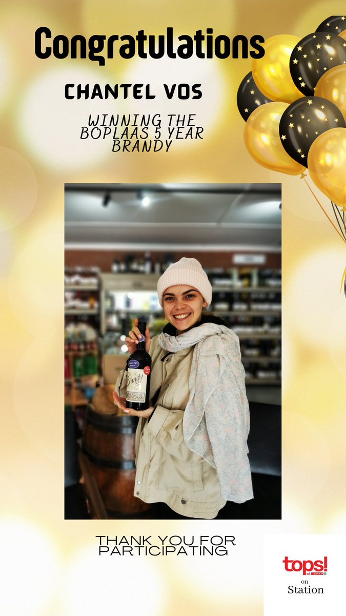 MtunziniC's tweet photo. So the Boplaas 5 year old was won... By Chantel.... Congratulations!
#Boplaaswines
#Brandy
#FathersDay
#mtunzini
#TopsonStation 
#tops https://t.co/Pz2avRGwXC
