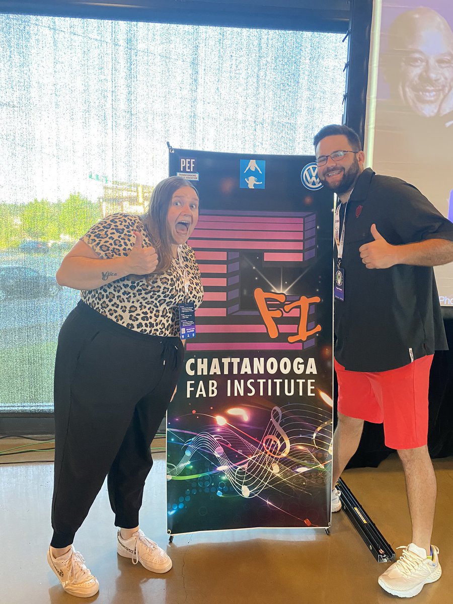 We’re back for year 2 at the Chattanooga Fab Institute and we are READY! #ChattFab22