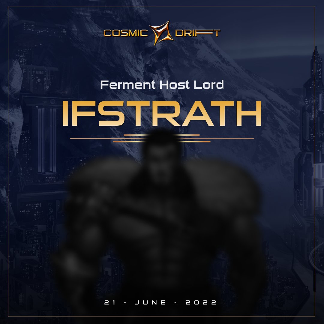 CosmicDriftGame's tweet photo. 👑Every domain has it's lord.
⚔️Tomorrow we bring to you our first Ferment Host Lord, Ifstrath, Lord of the City of Au Rath⚔️
Stay tuned⚡
#AnswerYourSummon #P2E #RPG #Game #Realm #NFT #ConceptArt #ComingSoon https://t.co/4nrDNgjV5t