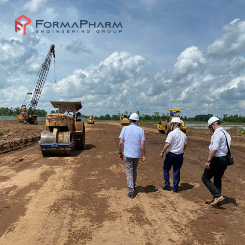 FormapharmD's tweet image. One of our new projects in Vietnam took a FormaPharm expert team to our new client TV.Pharm. According to the client’s request we are designing pharmaceutical facilities that fulfil EU GMP standards.
The &quot;lucky stone&quot; symbols the victory we will guide TV.Pharm to.