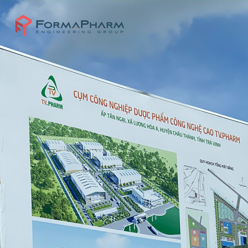 FormapharmD's tweet image. One of our new projects in Vietnam took a FormaPharm expert team to our new client TV.Pharm. According to the client’s request we are designing pharmaceutical facilities that fulfil EU GMP standards.
The &quot;lucky stone&quot; symbols the victory we will guide TV.Pharm to.